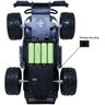 Carrinho Controle Remoto Elétrico Recarregável Picape Monster Car Off Road Importway BW026 BW026 MON - 5