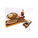 Ver imagem 3 de Tábua para Queijo Média Redonda 25cm em Madeira - Exclama