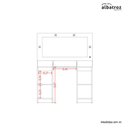 Ver imagem 4 de Camarim Studio com Espelho Led Gaveta com Divisórias Interna Móveis Albatroz