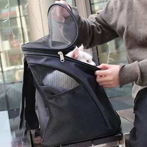 Mochila Canguru Transporte Cachorro Gato Seguro Respirável