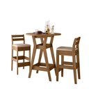 Ver mais imagens de Conjunto Mesa Bistrô Com 2 Banquetas Cedro Gold 51C