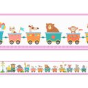 Ver imagem 1 de Faixa Decorativa - Trenzinho Animal