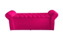 Ver imagem 3 de Kit Dubaí Cabeceira de Cama Box Casal e Recamier Baú Queen 160 Cm Suede Rosa Pink do Lar Móveis