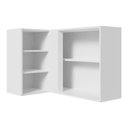 Ver imagem 6 de Armário Aéreo de Canto 1 Porta para Linha de 60 Cm de Profundidade Branco/crema Agata Madesa