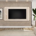 Ver imagem 1 de Painel com Led para Tv até 75 Polegadas Ariana Off White- Mabe Magazine