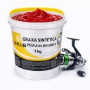 Ver imagem 1 de Graxa Ptfe para Pesca de Molinete 1kg Vermelha