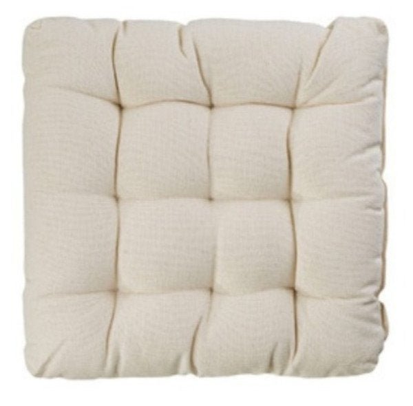 Assento De Cadeira Futon 40x40cm Cores Diversas:Beje - 2