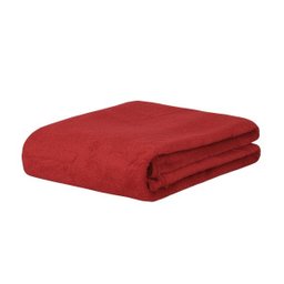 Cobertor Coberta Manta Soft Casal Microfibra Anti Alérgica:Vermelho - 2