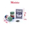 Kit de Poker Completo 54 Cartas e 80 Fichas - 2