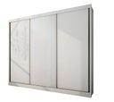 Ver imagem 3 de Guarda Roupa Casal 3 Portas 6 Gavetas - Arezzo Plus-Branco - Móveis Novo Horizonte