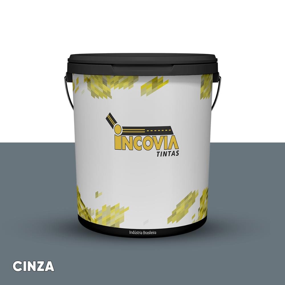 Tinta Viaria Base Agua - Cinza - 18l