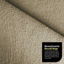 Ver mais imagens de Kit Poltrona e Sofá Bloom 160cm 02 Lugares com Pés de Madeira Bouclê Bege - Desk Design