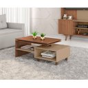 Ver imagem 3 de Mesa de Centro Bechara Lima Apoio Mesinha Centro Decorativa Porta Objetos e Quadros Várias Cores