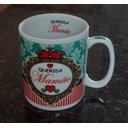 Ver imagem 7 de Jogo 6 Canecas 300ml Frases Mãe - Kit Porcelana - Decoração Caneca Completa Verde e Vermelho