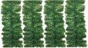 Ver imagem 1 de Jogo Festão Aramado Verde Pet Plus 35cm x 2 metros 180 Galhos 4 Peças Total 8 metros - Magizi