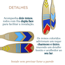 Ver imagem 4 de Remo Decorativo de Mdf Kit com 2 Remos para Parede