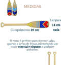 Ver imagem 5 de Remo Decorativo de Mdf Kit com 2 Remos para Parede