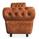 Ver imagem 5 de Recamier com Bau Grécia 155cm Corano Nozes Pés Chanfrados