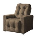 Ver imagem 2 de Poltrona Cadeira Vitória Papai e Mamãe com Encosto Macio para Sala Capuccino Boucle