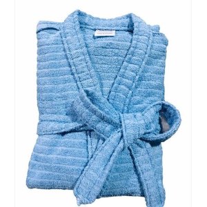 Roupão de Banho Atoalhado Adulto 100% Algodão Briza (4009) - Tamanho Único Feminino - Azul