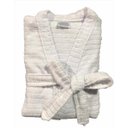 Ver imagem 1 de Roupão de Banho Atoalhado Adulto 100% Algodão Briza (4009) - Tamanho Único Feminino - Branco