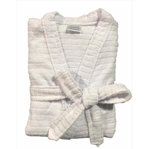 Roupão de Banho Atoalhado Adulto 100% Algodão Briza (4009) - Tamanho Único Feminino - Branco