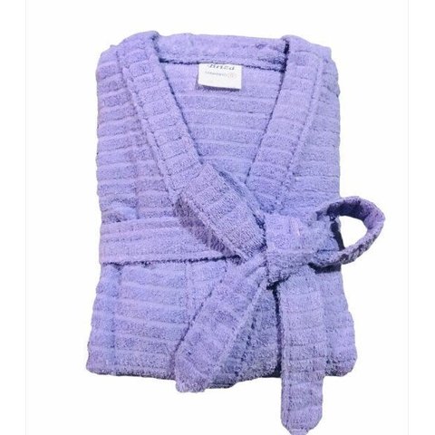 Roupão de Banho Atoalhado Adulto 100% Algodão Briza (4009) - Tamanho Único Feminino - Lilás