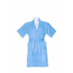 Roupão de Banho Atoalhado Infantil 100% Algodão Briza (4012) - Tamanho 10 - Azul - 2