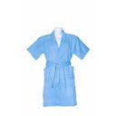 Ver imagem 2 de Roupão de Banho Atoalhado Infantil 100% Algodão Briza (4012) - Tamanho 10 - Salmão