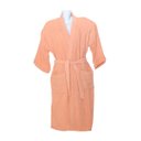Ver imagem 2 de Roupão de Banho Atoalhado Adulto 100% Algodão Briza (4008) - Tamanho M - Rosa
