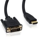 Ver imagem 1 de Cabo Hdmi X Dvi-d D 24+1 Dual Link com 1.8 Mts - Preto