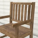 Ver imagem 4 de Banco de Jardim Rústico 1 Lugar Móveis Meneghetti Espresso Móveis