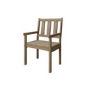 Ver imagem 2 de Banco de Jardim Rústico 1 Lugar Móveis Meneghetti Espresso Móveis