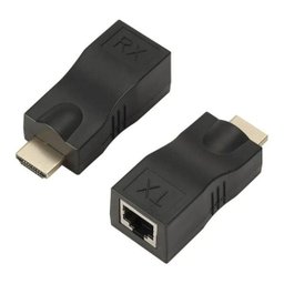 Extensor HDMI 30 Metros Via Cabo De Rede RJ45 CAT-5E Lotus - 3 Extensor HDMI 30 Metros Via Cabo De Rede RJ45 CAT-5E Lotus - 3