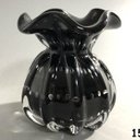 Ver imagem 1 de Vaso de Vidro Sodo-Cálcico Italy Preto 11,5x13cm