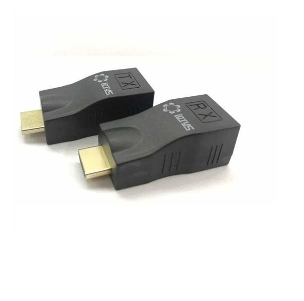 Kit Extensor HDMI 30m Via Cabo RJ45 + Cabo De Rede 3 Metros - 3