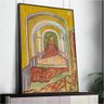 Quadro Decorativo Van Gogh Corredor De Asilo:150x100/BRANCA - 5