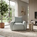 Ver imagem 1 de Poltrona Fixa 1 Lugar Chenille Murale 111cm Yescasa