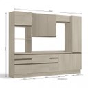 Ver imagem 3 de Cozinha Completa Balcão com Tampo 6 Peças Kappesberg