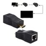 Kit Extensor HDMI 30m Via Cabo RJ45 + Cabo De Rede 5 Metros - 6