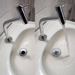 Torneira para Lavatório Cromada com Design Clean e Acabamento Brilhante para Banheiros - 8