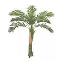 Ver imagem 1 de Planta Árvore Artificial Palmeira Toque Verde Escuro 1,2m