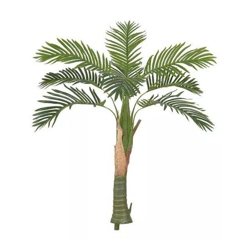 Planta Árvore Artificial Palmeira Toque Verde Escuro 1,2m
