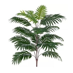 Planta Árvore Artificial Palmeira Areca Real Toque Verde 75cm