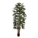 Ver imagem 1 de Planta Árvore Artificial Palmeira Raphis Verde 2,1m