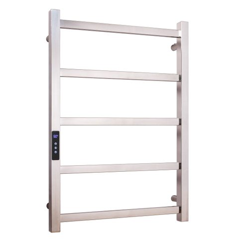 Toalheiro Elétrico Aço Inox Térmico Display Digital 70x50 - Cromado - 220v