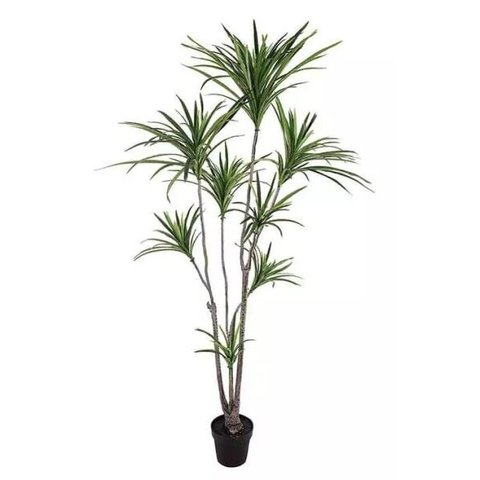 Planta Árvore Artificial Dracena Verde 1,95m