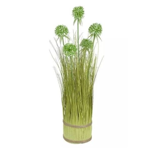 Planta Árvore Artificial Grass Folhagem Verde 64cm