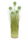 Ver imagem 1 de Planta Árvore Artificial Grass Folhagem Verde 64cm