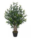 Ver imagem 1 de Planta Árvore Artificial Oliveira Verde 95cm